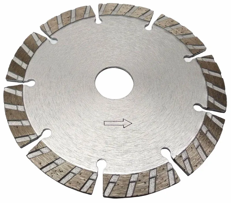 Hochleistungs Diamant Trennscheibe Turbo 125 Ø Beton Granit Winkelschleifer Flex
