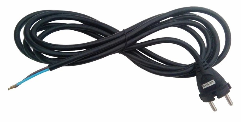 Maschinenkabel 2 x 1,0 mm² Anschlußkabel 3m Netzleitung Kabel Bohrhammer Bohrmaschine