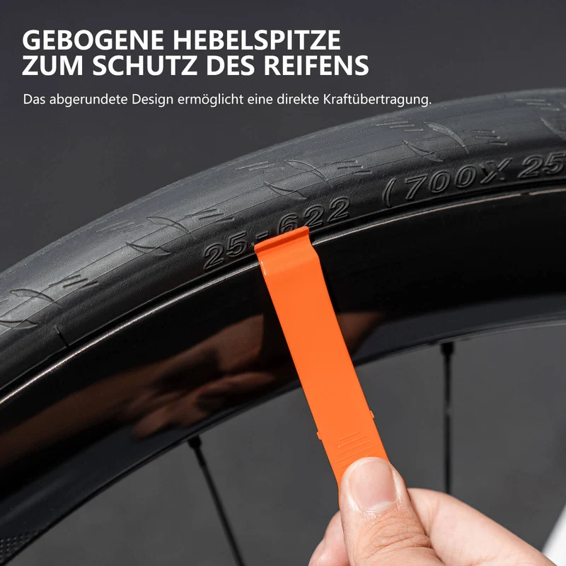 ROAD TO SKY 2-in-1 Fahrrad Flaschenhalter mit Reifenheber Leicht