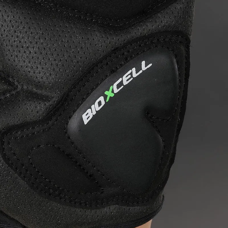 CHIBA BioXCell Lady - Damen Radhandschuhe schwarz, Größe M, gepolstert