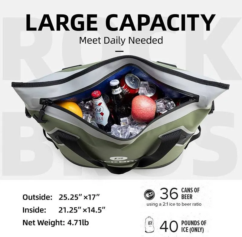 Kühltasche wasserdicht Kühlbox 22L isolierte Lunchtasche