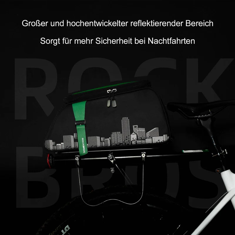ROCKBROS Wasserdichte Gepäckträgertasche Für Fahrrad