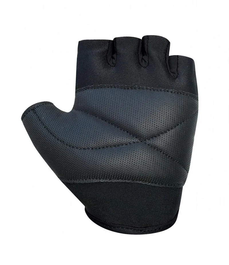 CHIBA Cool Kids - Kinder Radhandschuhe L schwarz, Griptec Innenhand, atmungsaktiv