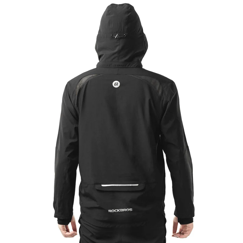 ROCKBROS Herren Softshelljacke atmungsaktiv Fahrradjacke Sommer/Herbst