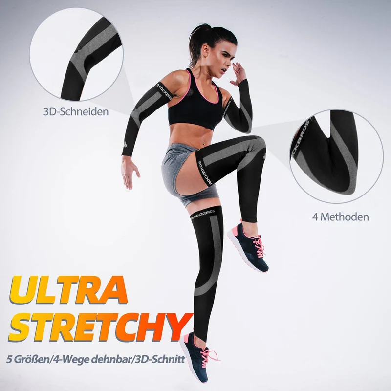 ROCKBROS Radsport Beinlinge Winter Beinwärmer für Damen & Herren