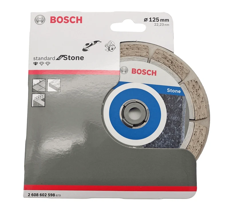BOSCH 125 er Profi Diamant Trennscheibe Beton Granit Stein Winkelschleifer Flex