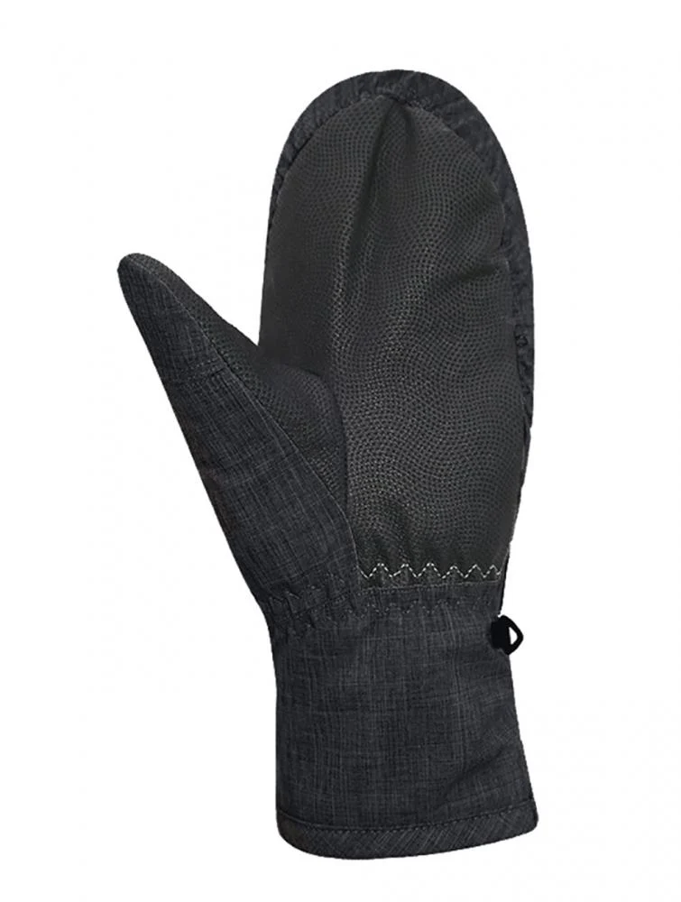 CHIBA Plus Mitten - wasserdichte Winter Radhandschuhe, Größe 11, schwarz