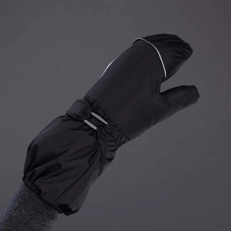 CHIBA Kids Allround Faust - Kinder-Winterhandschuhe, wasserdicht, Größe 2, schwarz