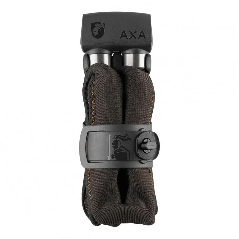 Axa Faltschloss 1000 105/10 105 cm D 10 mm schwarz - Kettenschloss
