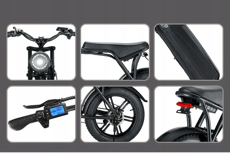 E-Bike S-Pedelec Elektrofahrrad E-Scooter mit BAFANG Vanquish S1