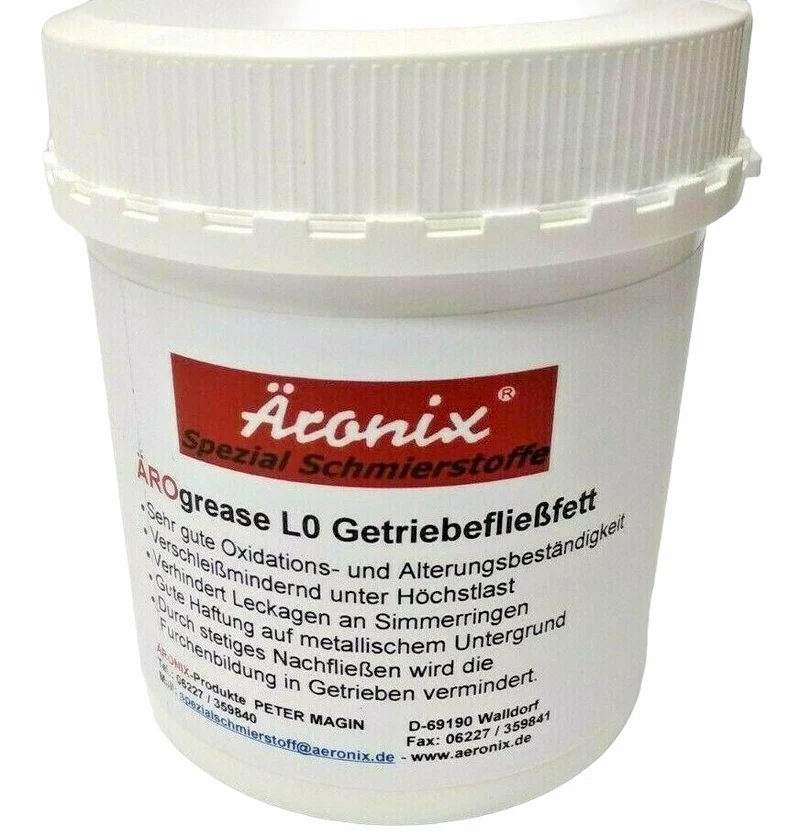 72€/L 500ml Äronix Fett 7705 teilsynthetisch -30 bis +150°C Bohrhammer Schlagwerk Getriebe