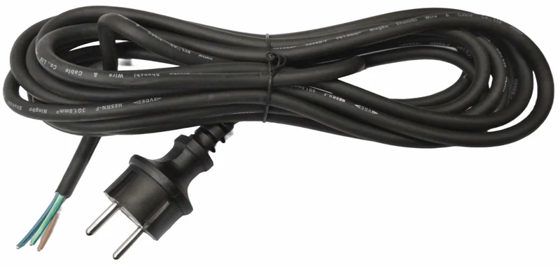 5m Profi Maschinenkabel Anschlußkabel Gummi Netzkabel IP44 H05RN 3x1 Flex Kabel