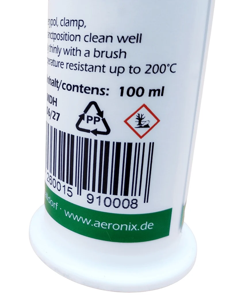 (115€/1L) 100ml Spender Äronix Auto KFZ LKW Schiff Batteriepolfett Isolator Fett Autobatterie Klemme Kontakt E-Bike Fahrrad Batteriepol 200°C Säureschutz
