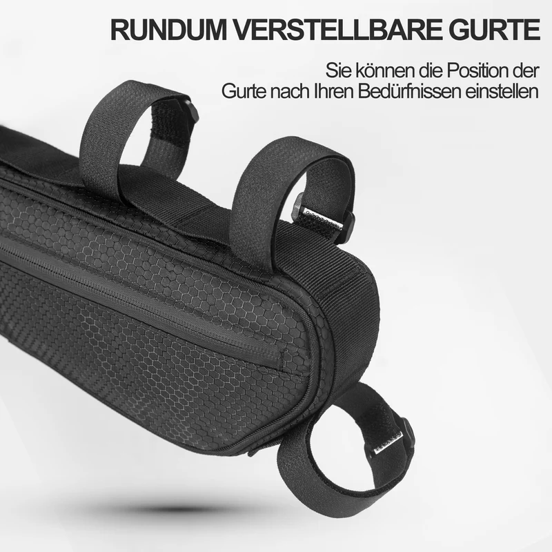 ROCKBROS 2 in 1 Fahrradtasche Set Rahmentasche Oberrohrtasche 2,5L