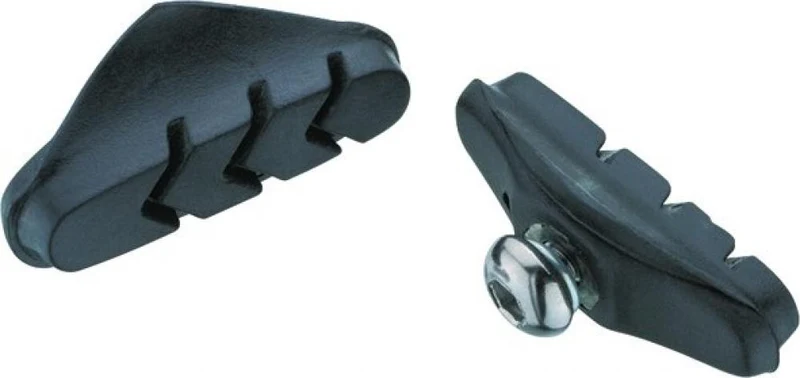 Jagwire Bremsschuhe Road Basic Werkstattverpackung Standardlänge Schwarz - zuverlässige Allwetter-Bremsleistung