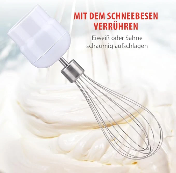 Stabmixer Set 400W Blender Mixer mit Zerkleinerer