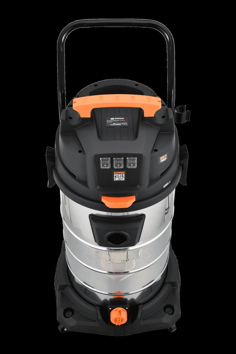 DAEWOO 3000W - 80L Nass- & Trockensauger Staubsauger Profi Sauger