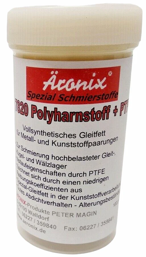 (189€/1Kg) 100g Äronix 7820 Polyharnstoff Hochleistungs Fett + PTFE voll synthetisch silikonfrei