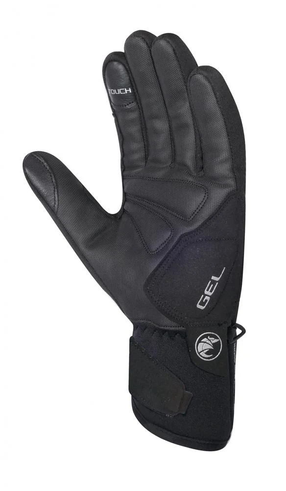 CHIBA Dry Star - wasserdichte Winter-Radhandschuhe, schwarz, Größe M
