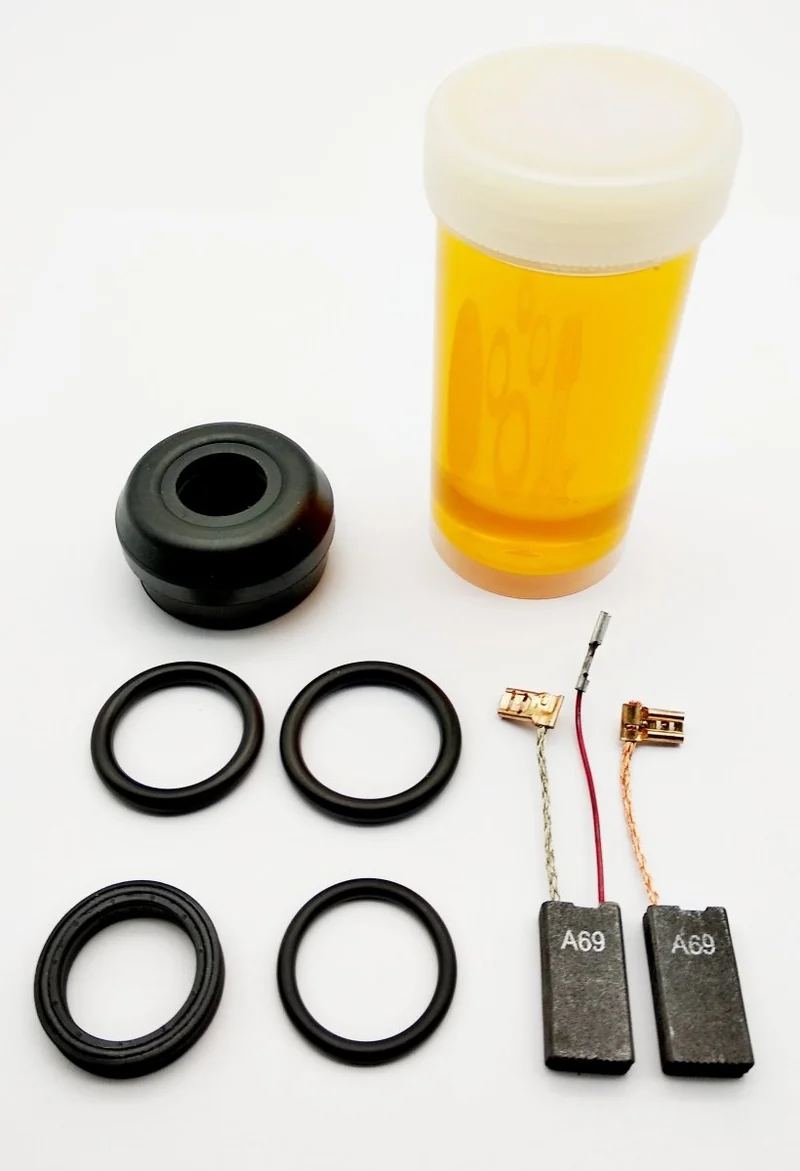 Verschleißteil Satz für Bosch GSH 5 E Service Pack Wartung Reparatur Set incl Öl