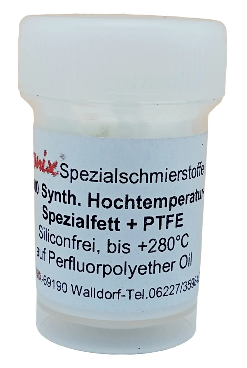 (650€/1Kg) 30g Äronix PTFE Paste 6800 Perfluorpolyether -30 bis +280°C Fett Lebensmittel USDA H1 Hochtemperatur Fett