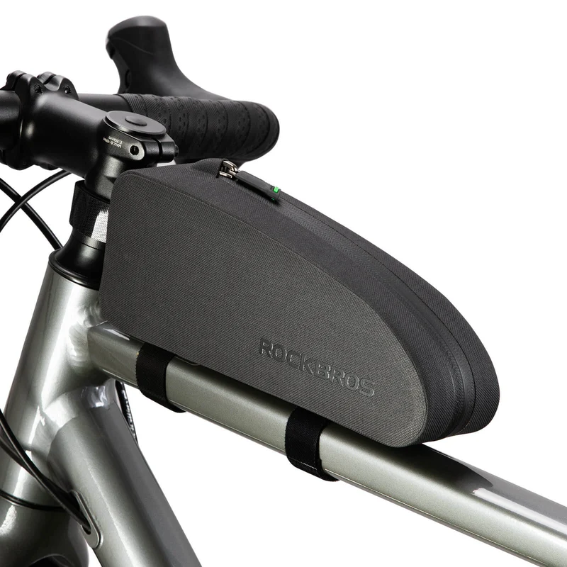ROCKBROS Fahrrad Rahmentasche wasserdicht Staubfest Schwarz 1L/1,6 L