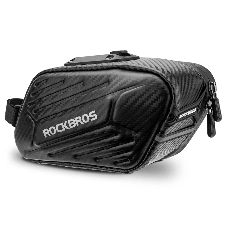 ROCKBROS Fahrrad Satteltasche für MTB/Rennrad/Faltrad Wasserdicht Schwarz