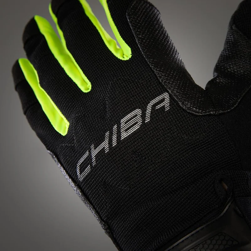 CHIBA Gel Protect Pro - Fahrrad-Handschuhe, XS, rot