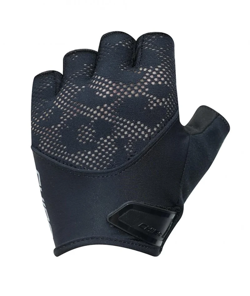CHIBA Lady Gel - Radhandschuhe Damen, XS, schwarz/schwarz, Gelpolster & atmungsaktiv