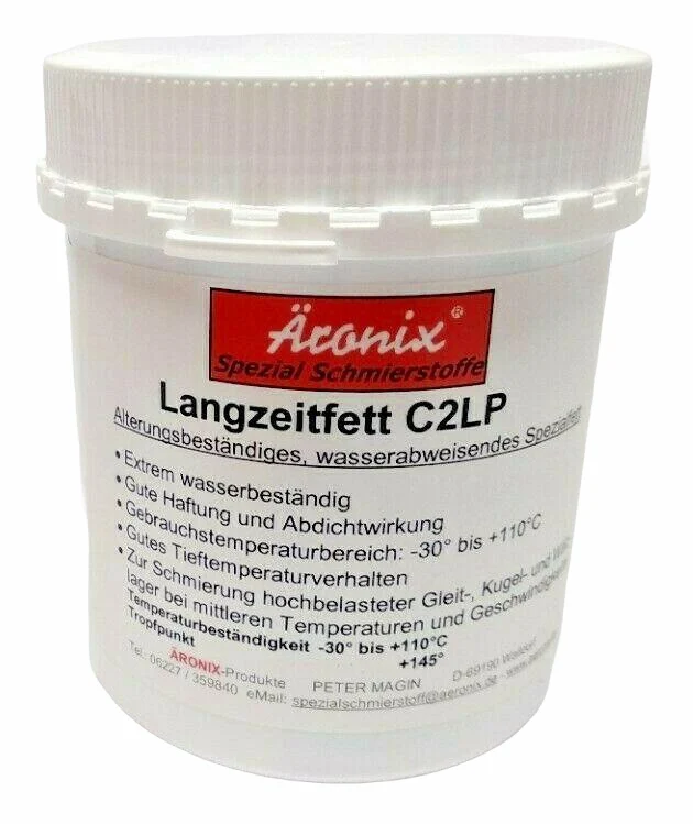 (44€/Kg) 500g Äronix 7710 Calcium Langzeitfett Fett EP2 Maschinen Getriebe Wälzlager Lager Kugellager