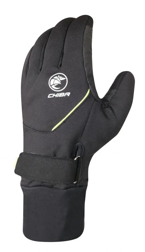 CHIBA Rain Pro - wasserdichte Radhandschuhe XXL schwarz/neongelb