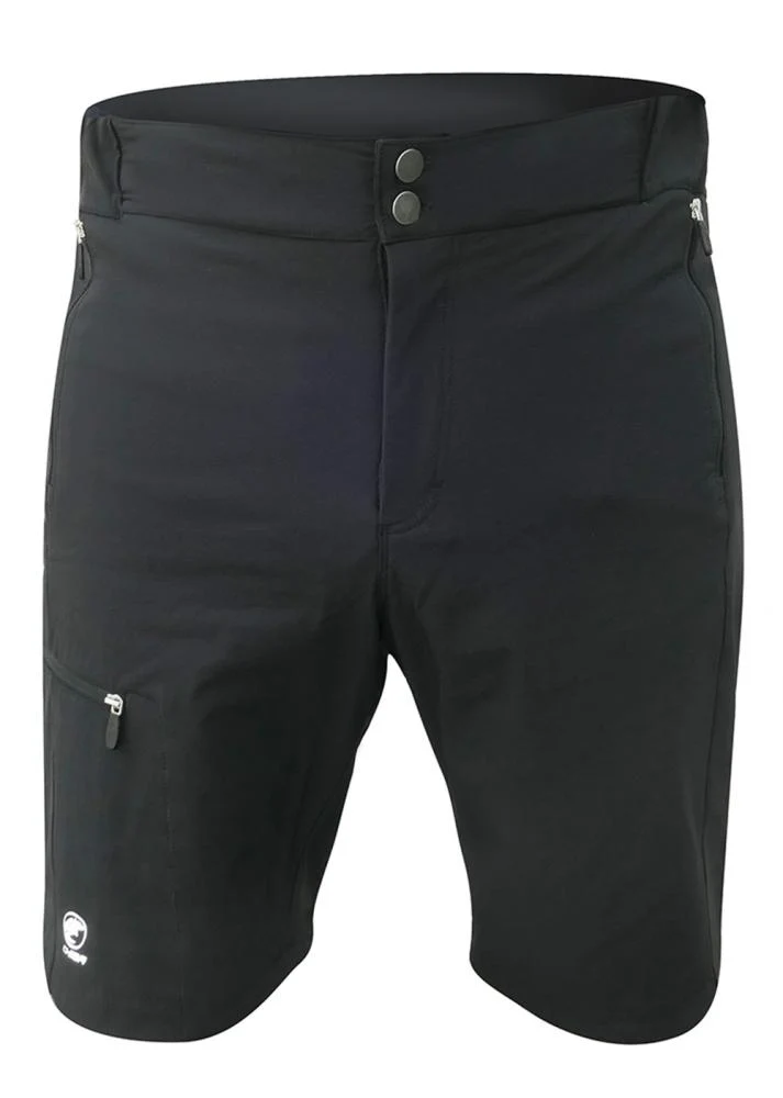 CHIBA Man Leisure Pants Nature - Radhose Herren XL schwarz, atmungsaktiv, reflektierend