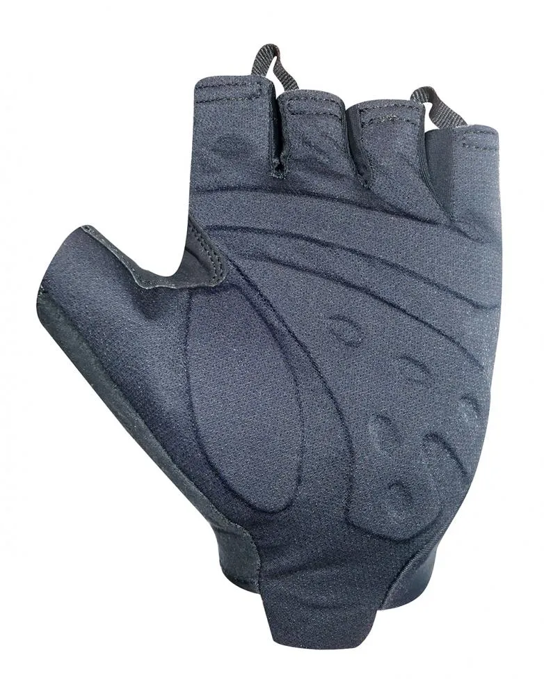 CHIBA Air Plus Reflex - Radhandschuhe schwarz, Größe M, gepolstert & reflektierend