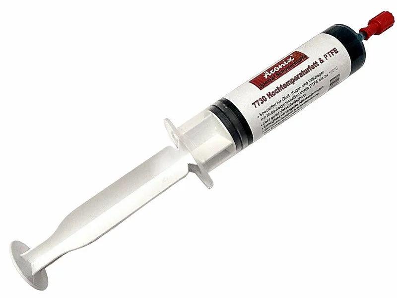 (250€/1Kg) 50g Äronix 7730 Hochtemperaturfett + PTFE Radlager Kugellager Lager Fett M2