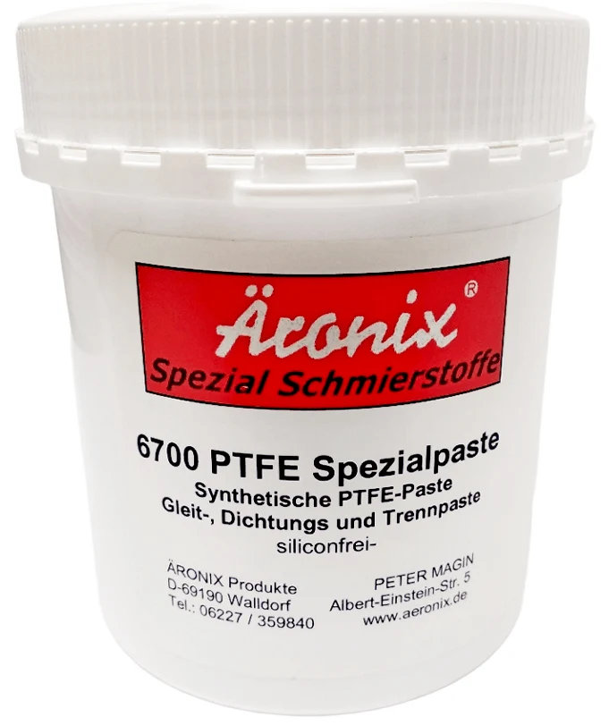(109€/Kg) 500g Äronix PTFE Spezial Paste 6700 siliconfrei Spezial Fett Kunststoff Plastik