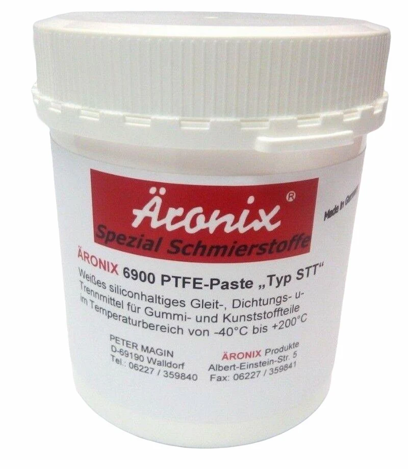 (105€/Kg) 500g Äronix PTFE Paste 6900 STT Spezial Fett Gummi Kunststoff ungiftig