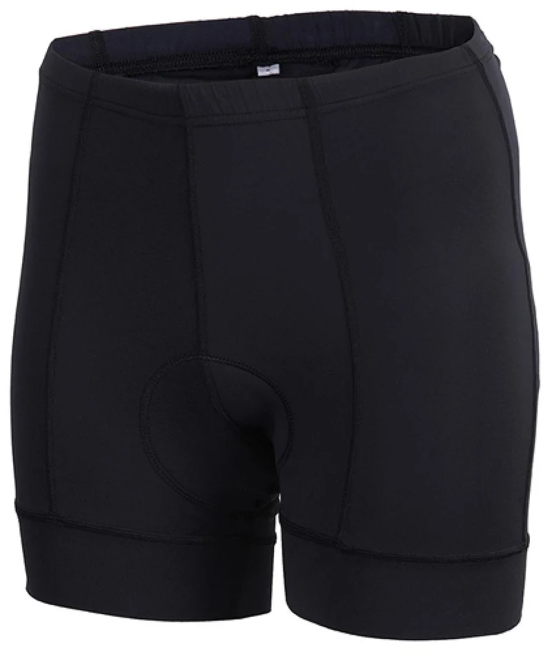 CHIBA Hose Damen - Radhose S schwarz, atmungsaktiv mit Sitzpolster