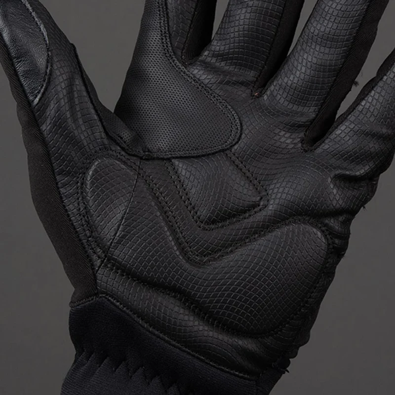 CHIBA Express+ - Radhandschuhe XL schwarz mit Regenüberzug und Gelpolsterung