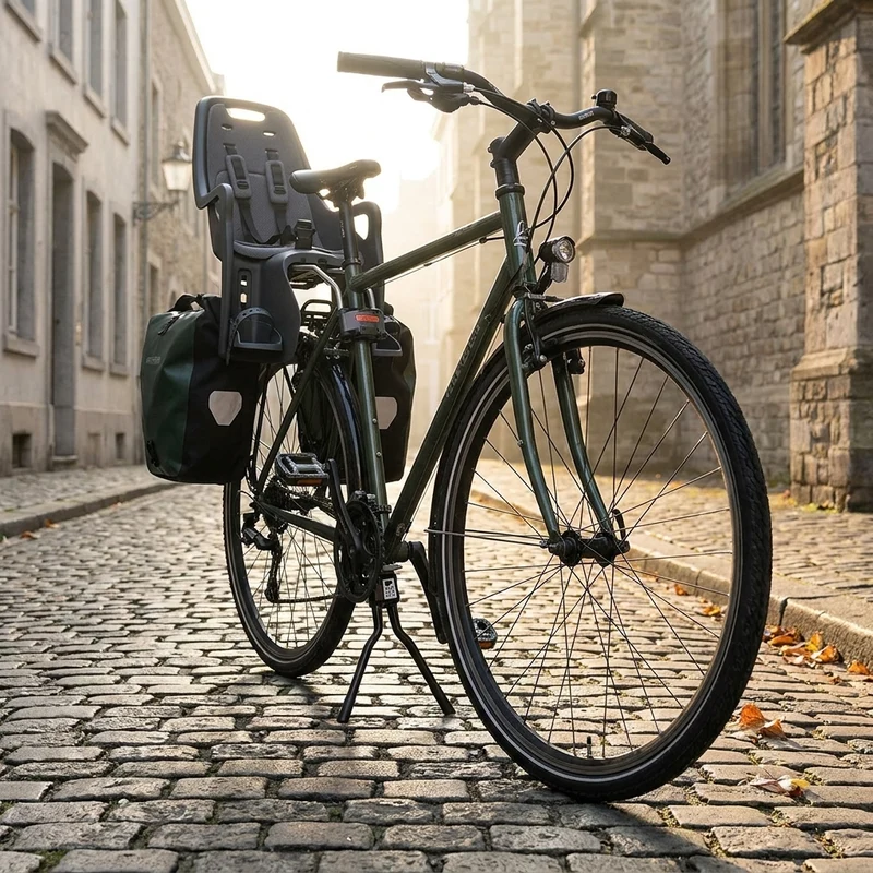 Pletscher Zweibeinständer ESGE 28 Zoll schwarz