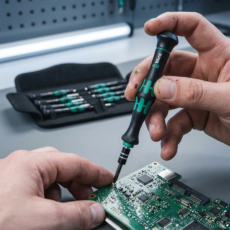 Wera Kraftform Micro 12 Universal 1 Schraubendreher 12-teilig