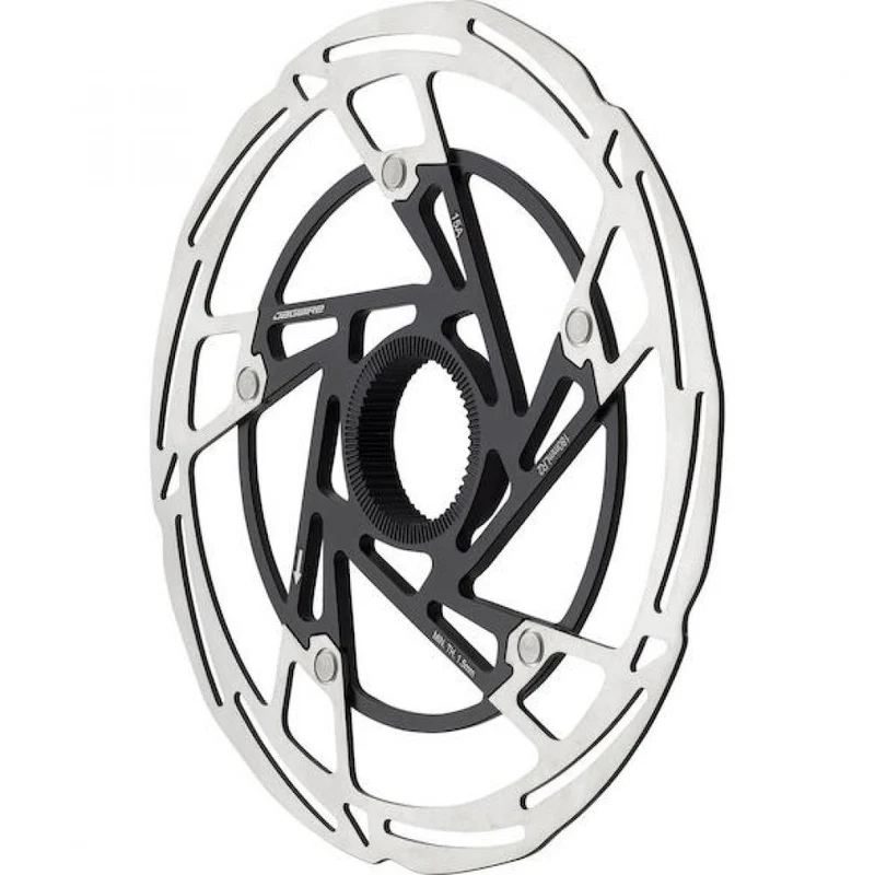 Jagwire Bremsscheibe Pro LR2 Centerlock 180 mm Silber - leise, stark, verzugsarm
