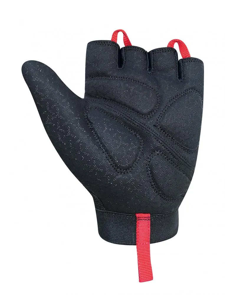 CHIBA Argon II - Radhandschuhe XXL schwarz mit Gelpolsterung und Belüftung