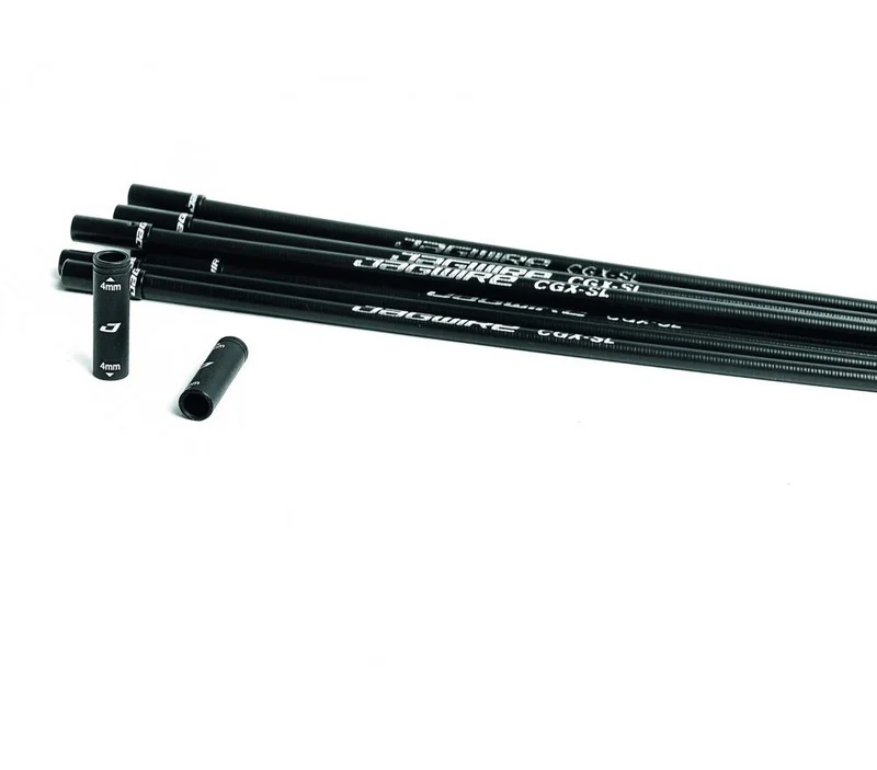 Jagwire Außenhüllensegmente für Schaltwerk (enge Radien) 240 mm Schwarz - flexible moderne Ausführung