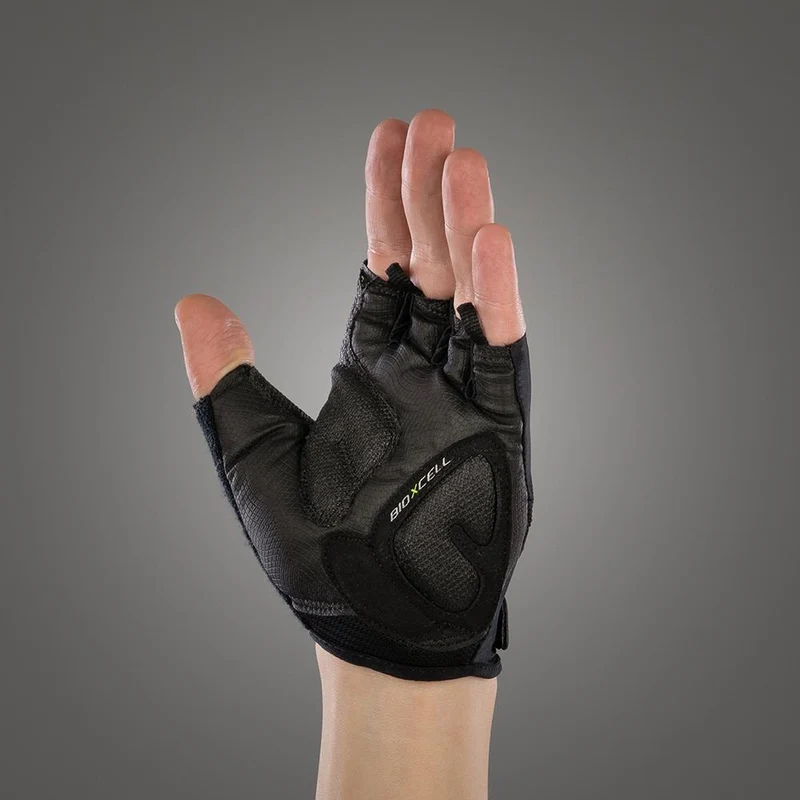 CHIBA BioXCell - Radhandschuhe kurz, schwarz, S, Gelpolster & BioXCell-Protektionssystem
