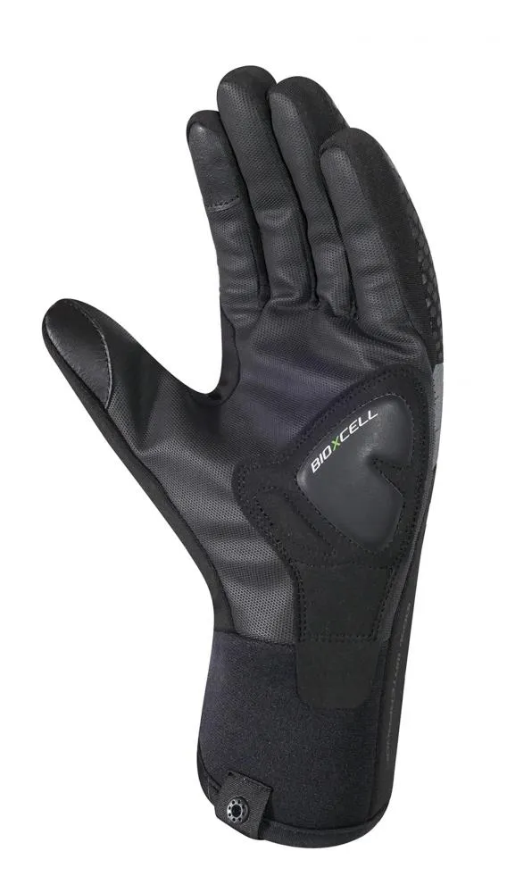 CHIBA BioXCell Warm Winter - wasserdichte Winter-Radhandschuhe schwarz S