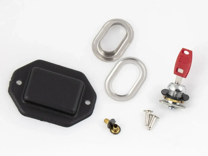 Hepco & Becker Lock and Key Set for Leather Bag Liberty / Nevada