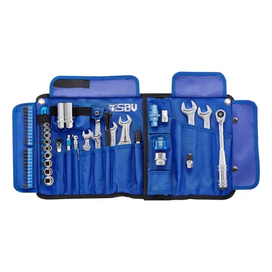 SBV Tools Motorcycle Tool Kit For Japanese / Triumph / Royal Enfield Pro Pack