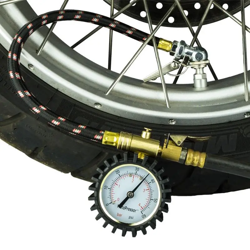 Rocky Creek Motopressor Analog Tire Gauge
