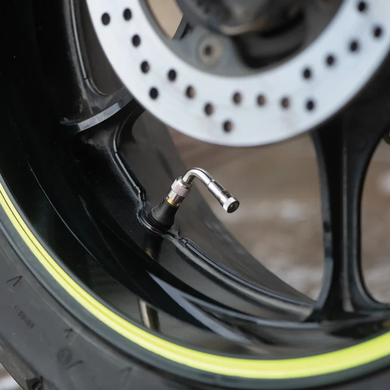 Oxford Motorcycle 90 Degree Valve Adaptor