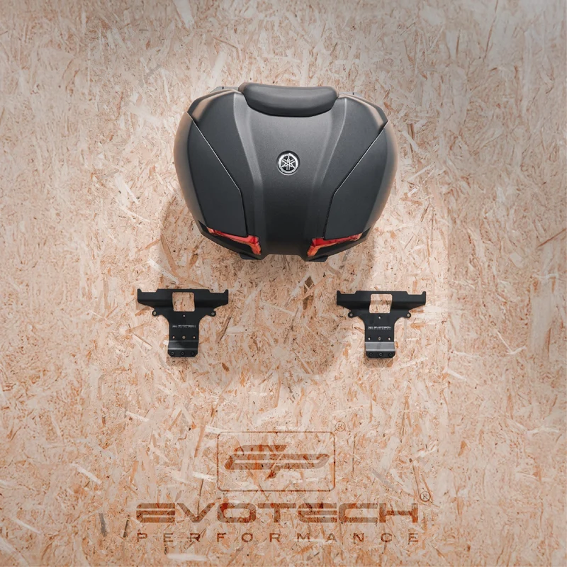 Evotech Performance Top Box / Pannier Wall Mounting Brackets Yamaha Tracer 9 / GT 2025-